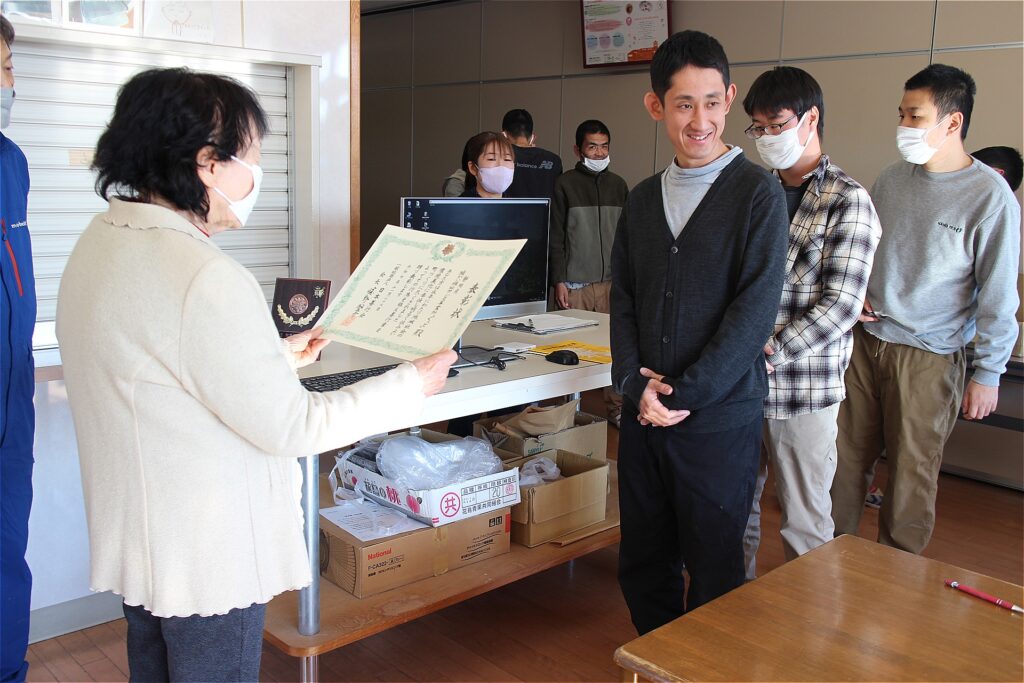 令和7年度秋季善行表彰